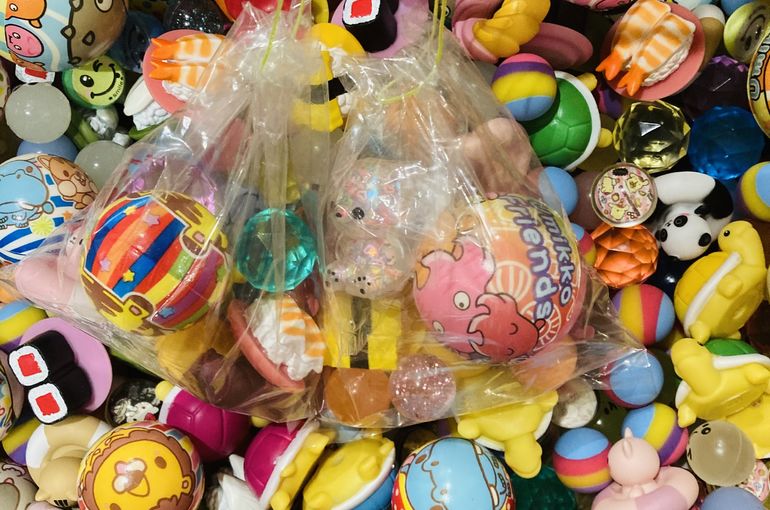 スーパーボールすくい